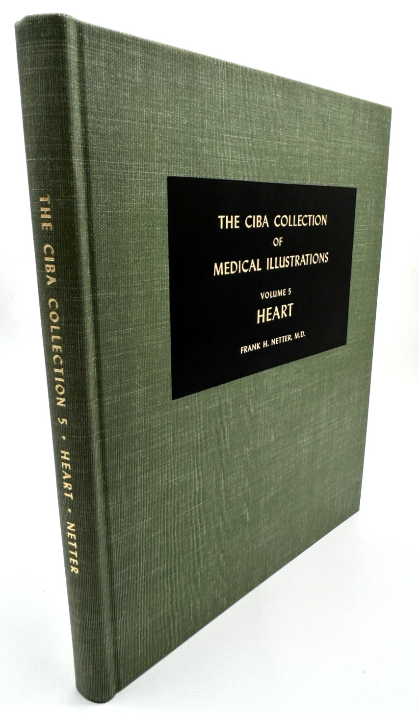 CIBA Collection of Medical Illustrations, Volume 5: Heart, by Frank Netter 1971