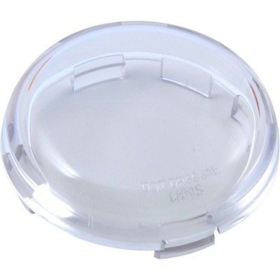 Chris Products Turn Signal Lens Bullet Style - Clear DHD5C