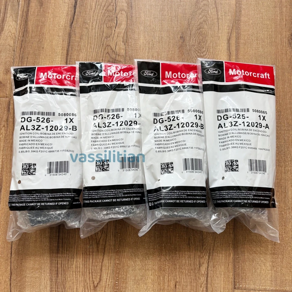 8X DG525 & DG526 For Ford F250 F350 Super Duty 6.2L-V8 Motorcraft Ignition Coils - Imagem 2 de 4