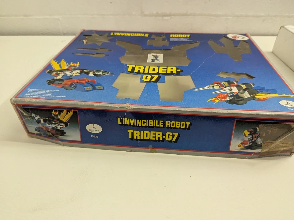 TRIDER G7 INVINCIBILE ROBOT CEPPIRATTI VINTAGE - Immagine 3 di 4