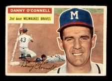 1956 Topps #272 Danny O Connell   VG/VGEX X3707299