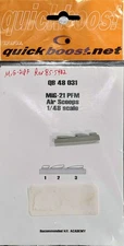 Quickboost 1/48 MiG-21 PFM Air Scoops QB48031