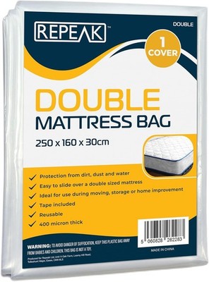Matratzentasche in doppelter Größe für Umzug & Aufbewahrung Haus Essentials