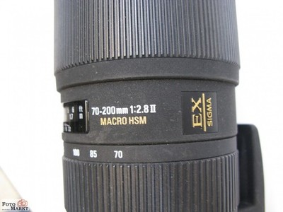 Sigma Tele-Zoom Objektiv EX APO DG 2,8/70-200 II Macro HSM für Nikon DSLR-Kamera