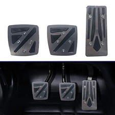 3 Pcs Non-slip Manual Cs-048 Car Pedals Kit Pad Covers Set For All Cars