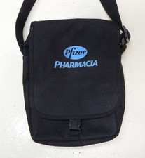 Vintage & Rare Drug Rep Pfizer Pharmacia Tote Bag Front Flap Shoulder Crossbody