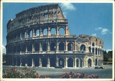 Italy Rome The Coliseum ~ postcard sku627