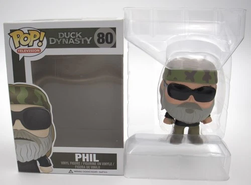 Funko Pop Television Duck Dynasty Phil #80 Vinyl Figure w Box Read