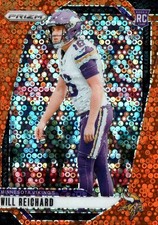 Will Reichard 2024 Prizm orange disco  