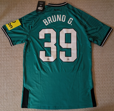 Men's Castore Newcastle United Away 2023/24 Bruno Guimarães