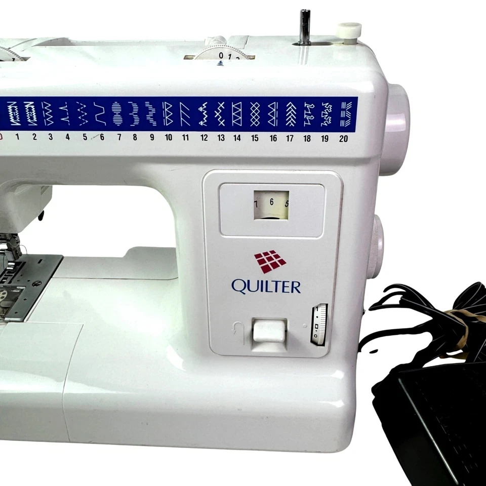 Pedal y accesorios para máquina de coser Necchi Modelo 3620 Quilter Resistente Foto 2 de 4