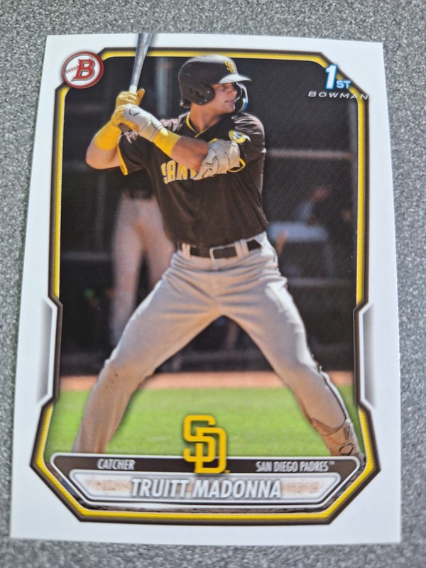 2026 Bowman Paper First  Truitt Madonna #BP-109 AL113