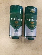 Mitchum Men Power Gel Anti-Perspirant  Deodorant Unscented 3.4 Oz Each pk 2
