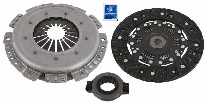 Kit d'embrayage SACHS renforcé anti-vibration pour boîte manuelle VW 029 198 141 X