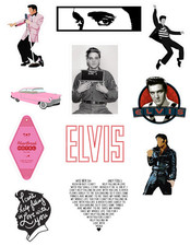 Elvis Presley Stickers