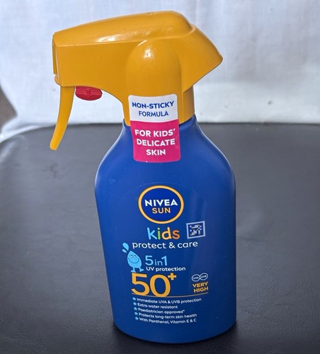 NIVEA Sun Kids Protect & Care Spray SPF 50+ UVA UVB Water Resistant 250ml -1