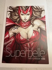 Stanley Artgerm Lau Superbelle SketchBook 1  Signed Comic Art