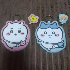Chiikawa Hachiware Coin Case Set Ring Keychain