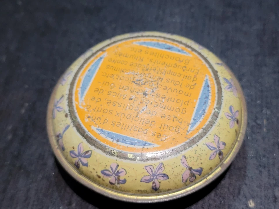 Boite ancienne POULAIN 1900 violette Blois Strasbourg chocolat cacao tole - Photo 3/4