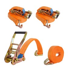 Spanngurte mit Ratsche 2x Zurrgurt 2 tlg. mit Haken 5000 kg 8 m 50mm