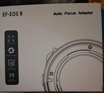 EF-EOS R Auto Focus Lens Adapter for Canon EF Lens to Canon EOSR RF EOS R Camera