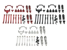 Rod suspension frame/servo rod seat/ shock absorber kit For WPL C64 C74-1 JA11