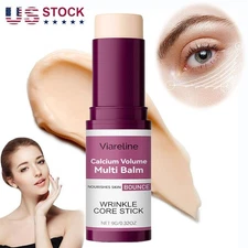 VIARELINE Calcium Volume Multi Balm, Wrinkle Core Stick Hydrating Anti-aging 9g