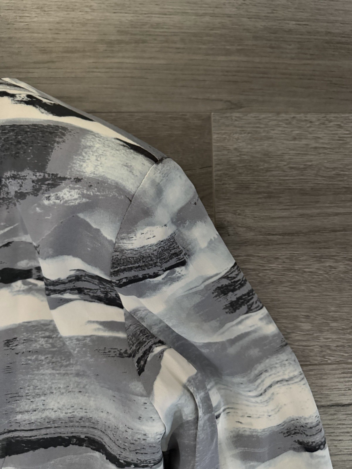 GINGER & SMART Marble Abstract Pattern Silk Butto… - image 10