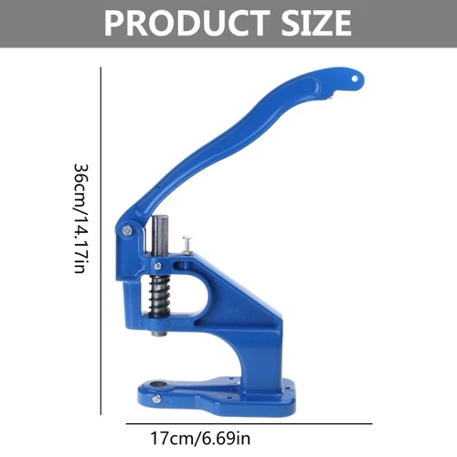 Multifunction Eyelet Machine Hand Press Grommet Rivets Installation Machine Tool - 画像8/8