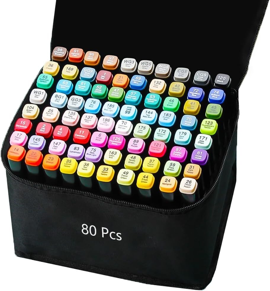 Art Drawing Markers Coloring Painting Students Gifts