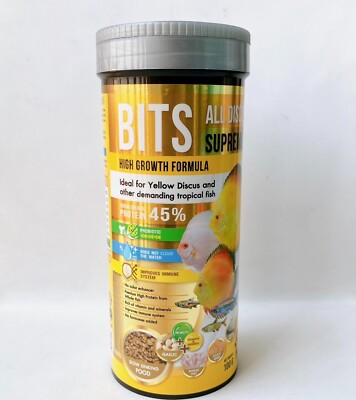 Boost BITS All Discus Supreme High Growth Formula Fish Food For Pompadour