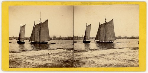 NEW YORK CITY SV - View From Whitehall Street - Anthony 1860s