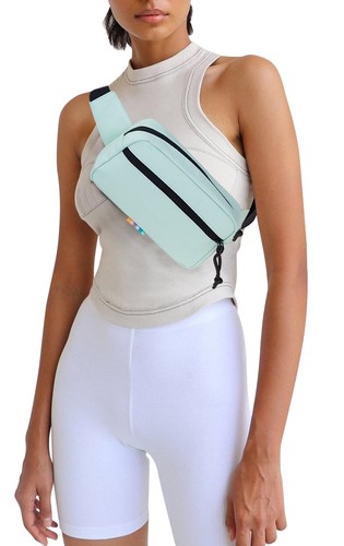 Hüfttasche Damen Gürteltasche Festival Waist Bag Plane Hydro 12827 Mint Grün +e - Bild 15 von 17