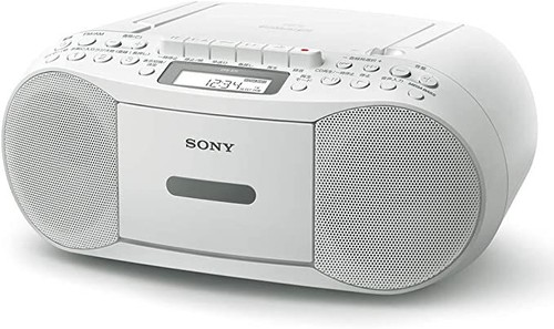 Sony CD Boombox Recorder CFD-S70: compatibile FM/AM/Wide FM, registrabile 3 c... - Foto 4 di 16