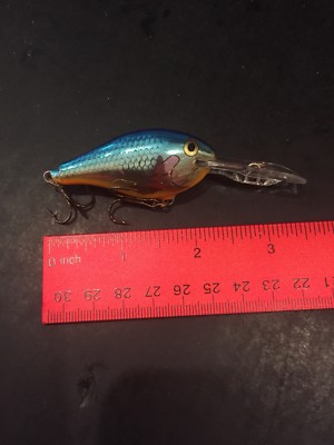 Rapala Risto Rap #5 – Crankbait Bleu Argenté – Discontinué – Très Bon état