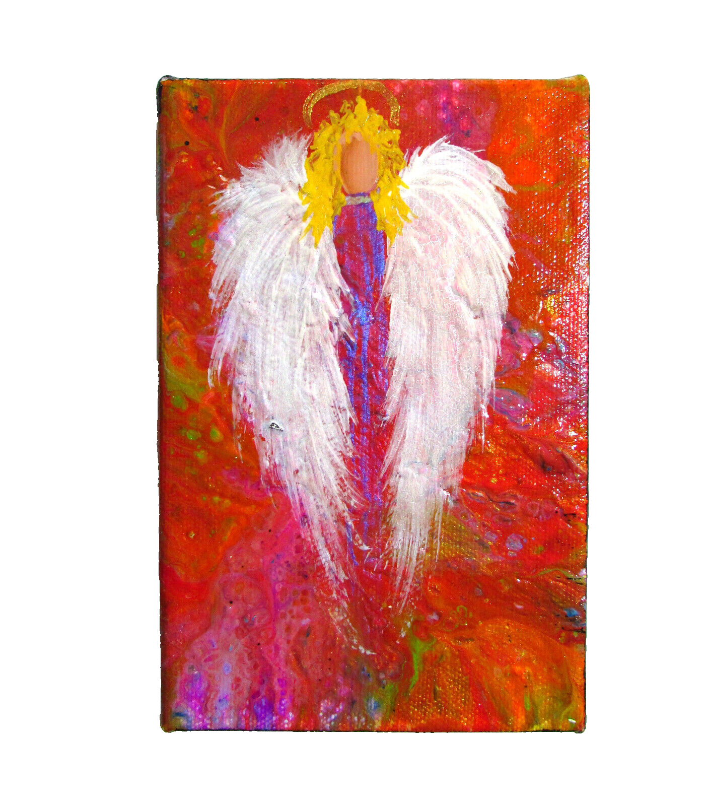 Angel Of Loyalty Painting Original Art by Rain Crow