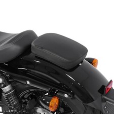 Pillion Seat Pad Kawasaki VN 900 Light Tourer Suction Cups Glider black