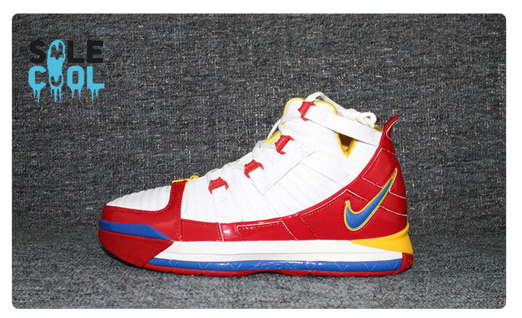 Nike Zoom LeBron 3 SuperBron Men’s Size 7.5 White Varsity Red AO2434-100‎ Size 7.5 - Nike Zoom LeBron 3 SuperBron for sale online | eBay main image 3