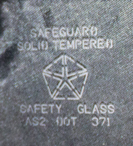 Vidrio trasero transparente AMD se adapta a Plymouth Duster 660-1370-C Foto 2 de 2