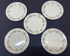 STEELITE International England SHANTUNG Cherry Blossom pattern Dinner Plates - 5