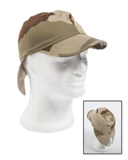French Military Army Issued Hat Desert Camo Field Cap Size Large