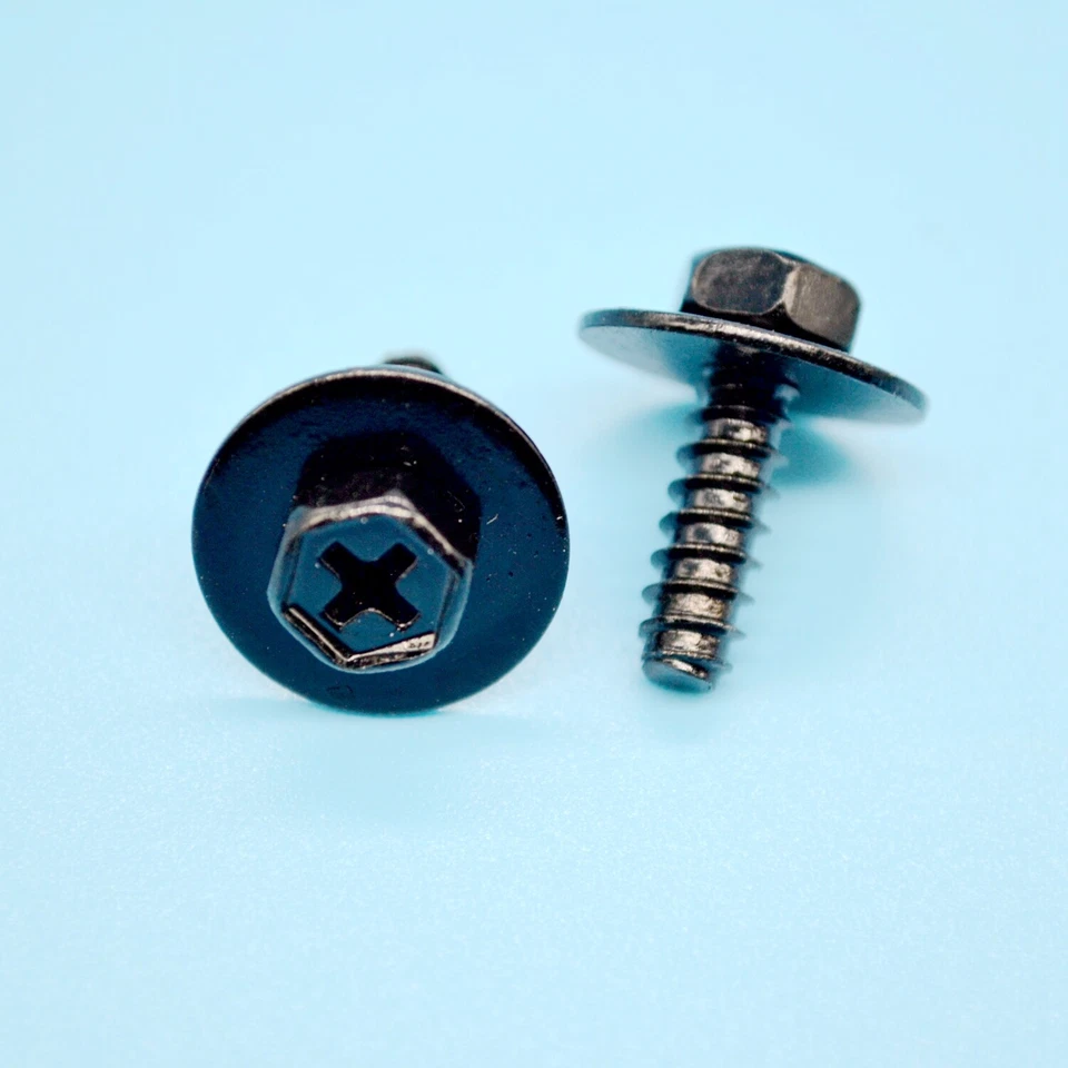 Винты с шестигранной головкой брызговик щиток бампер крепление облицовка крыла болт для Mazda 10 шт. - Изображение 2 из 4