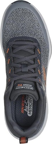 Skechers Shoes Sport Comfort Men's Gray Walk Air Memory Foam Casual Soft 232783 - Picture 4 of 5