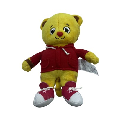 Fred Rogers Company Daniel Tiger Plush Toy Tollytots Red Hoodie 8'' Mr. Rogers