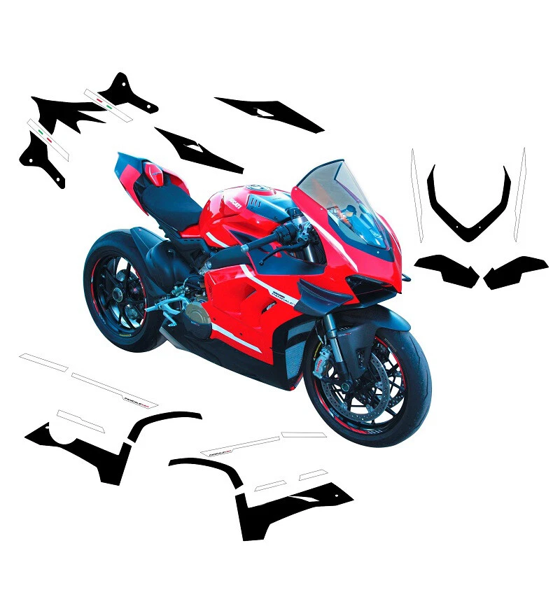 Stickers Kit Complete Design Featherlite Ducati Panigale V4 2020