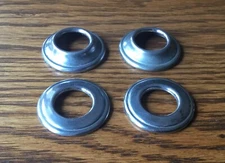 1930s Chevrolet HANDLE ESCUTCHEONS vtg GM interior trim