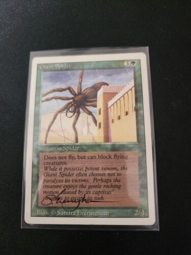 MTG - Magic the Gathering - Revised Edition (1994) - Giant Spider - Picture 1 of 2