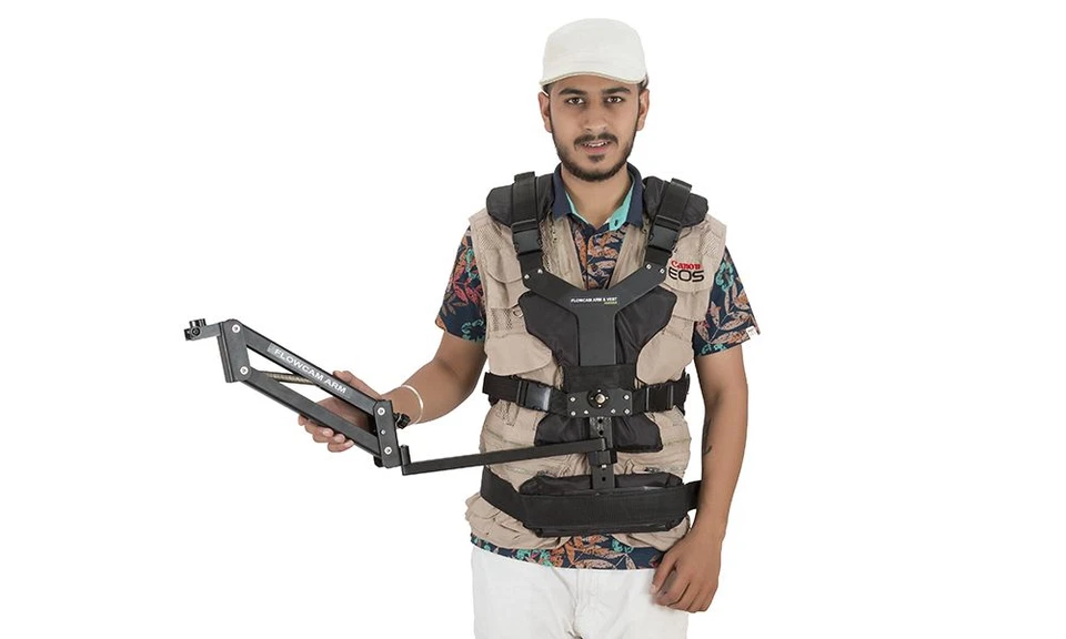Chaleco de brazo Flowcam para estabilizadores de cámara de mano Steadycam Steadicam DSLR video Foto 2 de 4