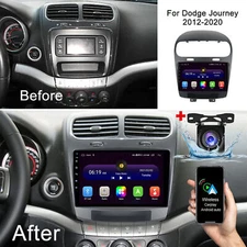 Carplay Android 13 Car Stereo Radio GPS Navi Wifi FM For Dodge Journey 2012-2020