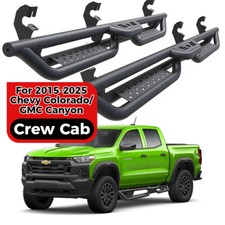 Running Board For 2015-2026 Chevy Colorado/gmc Canyon Crew Cab Sied Steps Bars